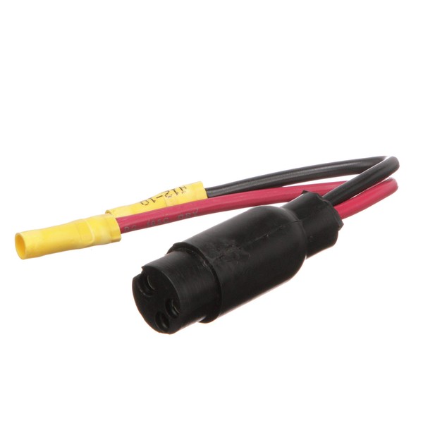 Seachoice 13761 Trolling Motor Plug – Straight Female, Motor Side – 6 Inch Lead Wires
