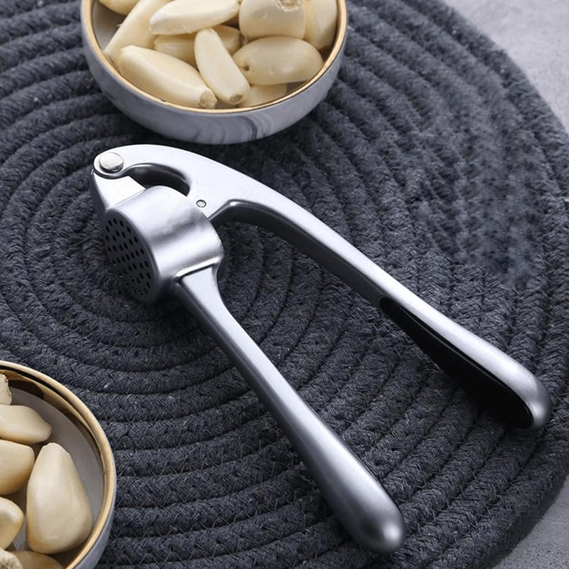 Stainless Steel Garlic Press, Garlic Press, Garlic Press, Dishwasher Safe,