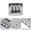 Electric Guitar Bridge, Zinc Alloy 3 String Fixed Hardtail Guitar