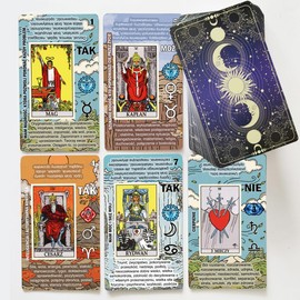 Łatwy Tarot - Nauka Kart Tarota, karty Tarota dla początkujących, łatwa i szybka interpretacja talii Tarota ze znaczeniami po polsku