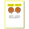 Happy Copper Anniversary! Funny 9th Wedding Anniversary Card