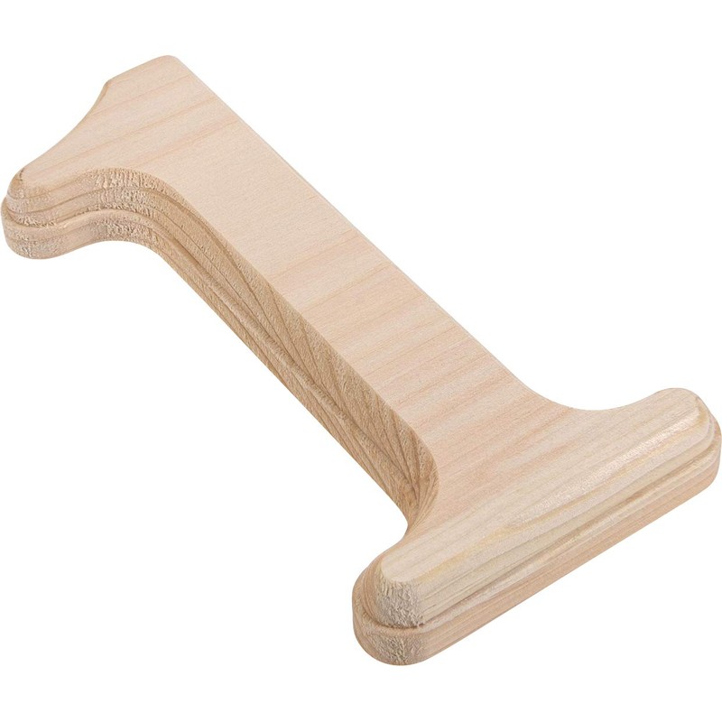 Hillman 847322 Pine House Number 1, 6.5-Inch Wood