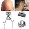 YUMILI Stainless Steel Manual Hair Cutting Tool, Hand Push Hair