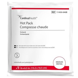 Cardinal Health™ Instant Hot Pack, Medium, 6 x 6.5IN, Case of 40