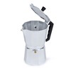9 Cup Espresso Coffee Maker – Durable Aluminum, Fast Brewing,