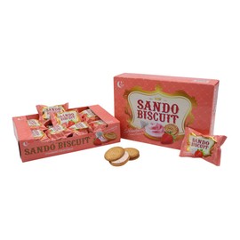 Crown, Sando Strawberry Cream Cheese, 11.39 Ounce