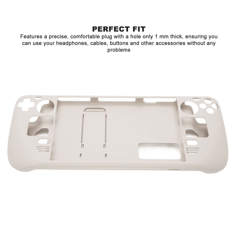 Kickstand Case for Steam Deck Hands Free Full Protection Fingerprint