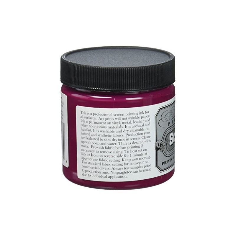 Jacquard Screen Printing Ink, Process Magenta, 4 Oz