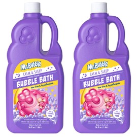 Mr. Bubble Calm & Sleep Bubble Bath (Pack of 2 Bottles, 36 fl oz Each)