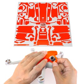 WRAPGRADE Skin Stickers Compatible with DJI Mini 4 Pro | Full Wrap (Butterfly Copper)