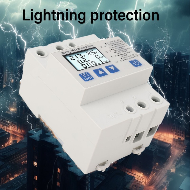 Automatic Self Recovery Power Overvoltage Protector Over Under Voltage Protective