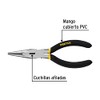 Pretul PPC-6P, Pinza de punta y corte en acero al