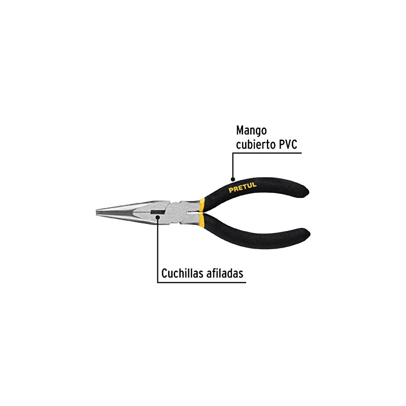 Pretul PPC-6P, Pinza de punta y corte en acero al