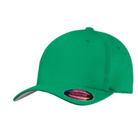 Port Authority Flexfit Cotton Twill Cap. C813, Kelly Green, L/XL