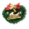 10PCS Dollhouse Christmas Wreaths Simulation Plastic Garland Model for 1/12