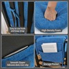 BUYUE Glider Rocker Replacement Cushion 5 PCS with Ties, Linen