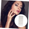 Baluue 5pairs Practice Lashes False Eyelash Training for Eyelash Extensions
