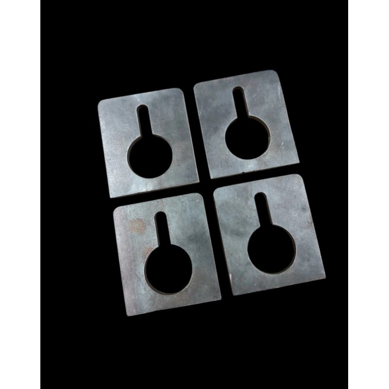 GTS Steel Banjo Eye-3/8" Steel Plate (4 pack) Weld On