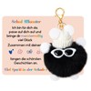 Gift School Monster Plush Keyring Lucky Charm School Courage Pendant