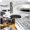 uxcell Metric Thread Tap M10 x 1.5 H2 110mm Extra
