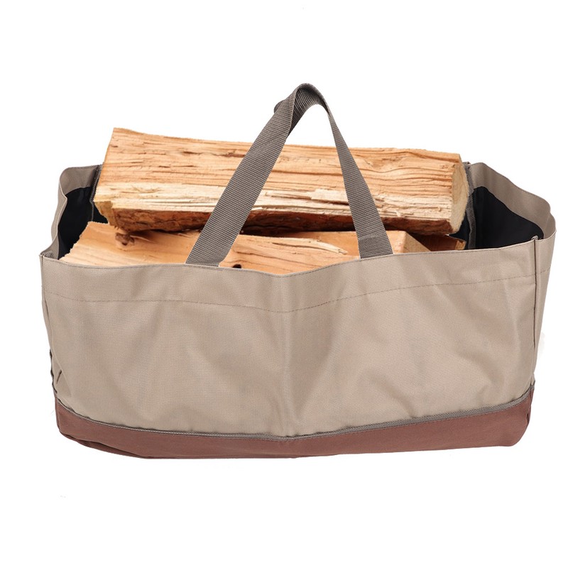 Portable Large Capacity Oxford Cloth Logs Carrier Bag Twigs Branch