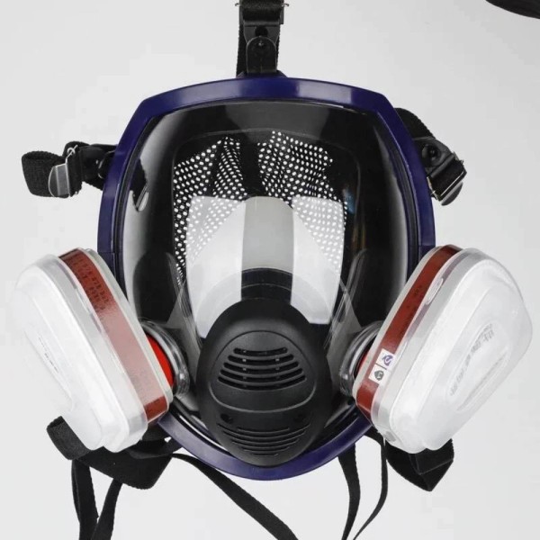 Unbranded Full Face Gas Mask Respirator Facepiece 15 IN 1