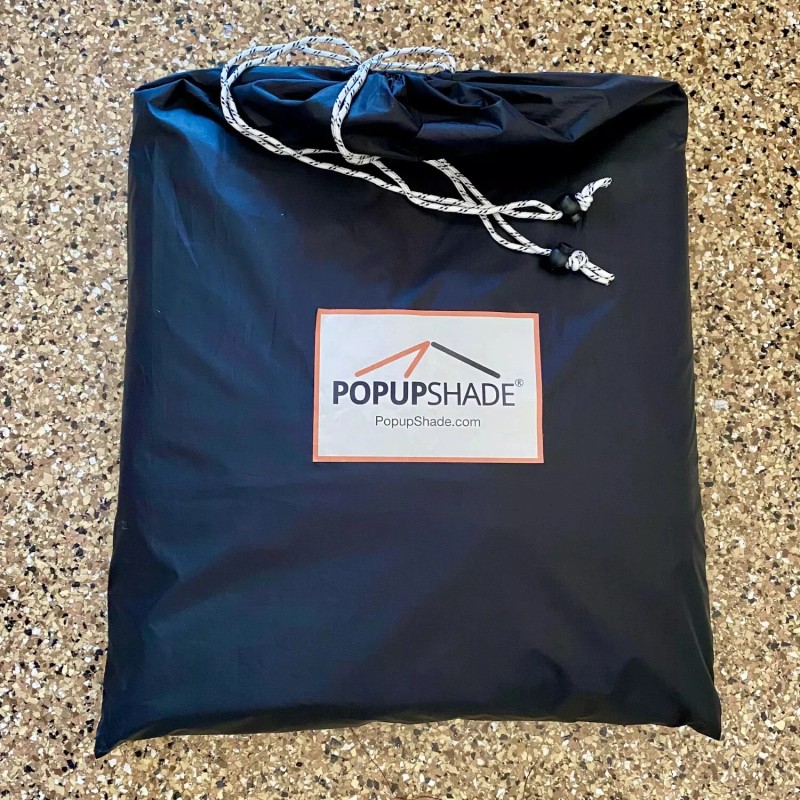 Undercover 10’x10’ Zippered Window-Wall POPUP-SHADE Accessory