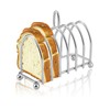 Toast Rack Stand Holder, 6 Slice Stainless Steel Toast Rack