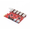 Donkey pc Donkey pc PCI-auf-USB-Verl?ngerungskarte PCI-E auf 5 Ports USB