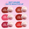 BEUKING Jelly Lipstick Mud, Moisturizing Matte Mist Velvet Lip Glaze,