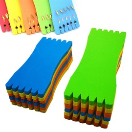 ZUGANIAN 20 Pcs Fishing Leader line Holder Foam Board,Fishing Hook Sponge Keeper,Fishing Winding Line Board,Fishing Hook Keeper for Holding Fishing Leader Line