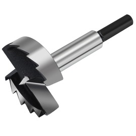 NIBBLAX 55mm Forstner Drill Bit for Woodworking, Forstner Bit Wood Drill Bits for Holes, Hinge Cutter (Ø55mm, Length 90mm, HEX Shank)