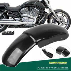 Unbranded ABS Plastic Front Fender Mudguard Unpainted For Harley V-Rod Muscle VRSCF VRSCAW