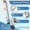 Marking Wand for Spray Paint, Industrial Wheeled Marking Stick for