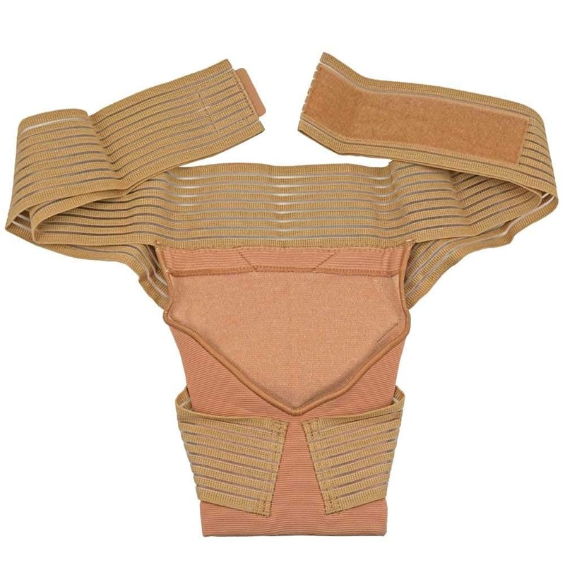 エサキ ショルダーサポート (ストラップ付) 肩サポーター 服の上から目立ちにくいベージュタイプ (S)