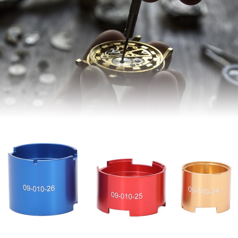 Steel Watch Movement Base Holder Three in One Movement Holder