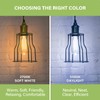 Sigalux Edison Bulbs, E26 LED Bulb ST58 Filament Clear Non-Dimmable