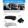Autorder Dashboard Cover Mat for Ford E150 E250 E350 1997-2008/E450