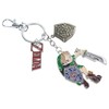 CosplayStudio Zelda Keyring with Link, Hyrule Shield & Zelda Lettering