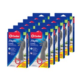 PLAYTEX Playtex Living Reuseable Rubber Cleaning Gloves (Small, 1 Pack), Premium Protection Reusable Household Gloves