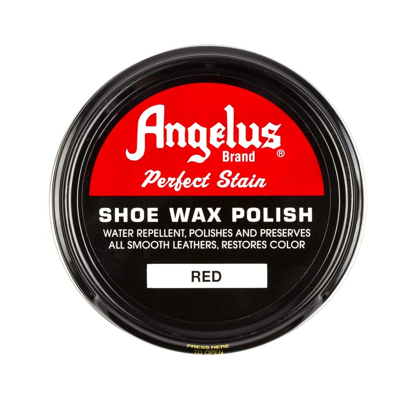 Angelus Shoe Wax Polish 3oz (Red)