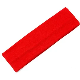 Mytoptrendz Wide Fabric Headband Stretchy Alice Band for Girls LadiesSoft Elasticated Plain Kylie Hair Band Mens Sports Beandeau (Red)