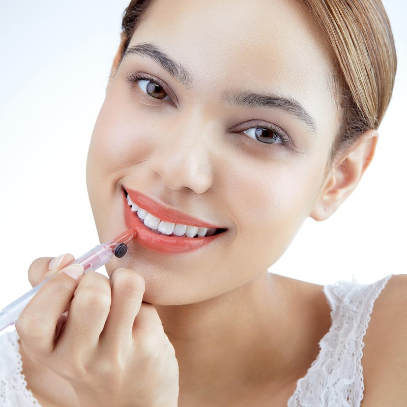CLICKA One-Touch Retractable Tinted Lip Balm, Moisturizing Lip Gloss with