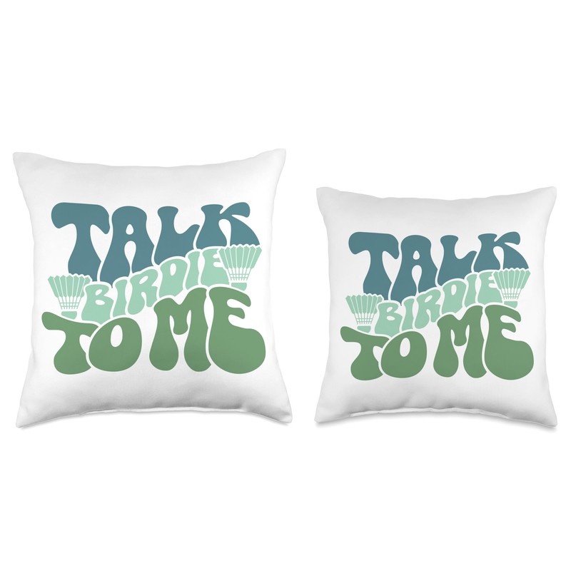 Talk Birdie To Me Throw Pillow