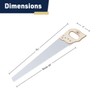 30-Inch Western Log Saw - 4-TPI Hand Saw for Wood