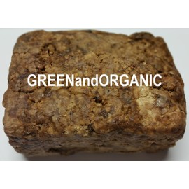 100% Natural Herbal Virgin RAW Organic GREENandORGANIC Pure African Black Soap 20 Lbs BAR Premium Acne Eczema Skin cleanser Unrefined Ghana West Africa Bath Face Body Hair Scalp Dandruff