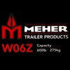 Meher Trailer Products Boat Trailer Winch W06Z | 600 Lb
