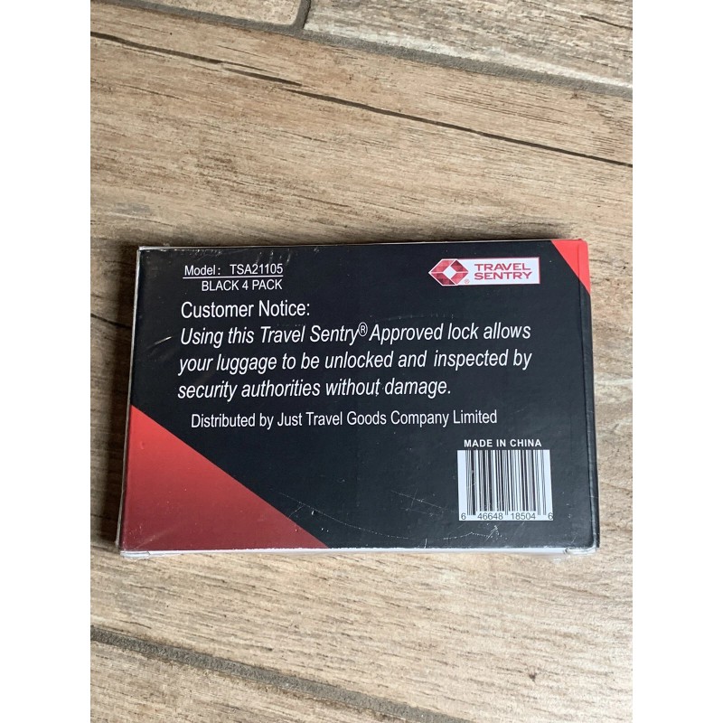 Forge "TSA Approved Cable Luggage Locks 4 Pack Easy Read