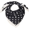 styleBREAKER 01016234 Women's Neckerchief with Dots Pattern, Square Polka Dots,
