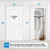 HOMWMPA Side Opening Magnetic Screen Door, Fit Door Size 32